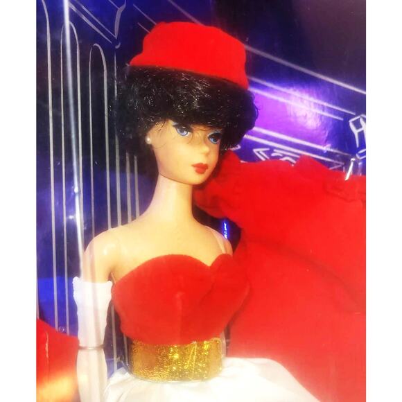 1997 Silken Flame Barbie Collectors Edition 1962 Reproduction Barbie NIB - Picture 2 of 10